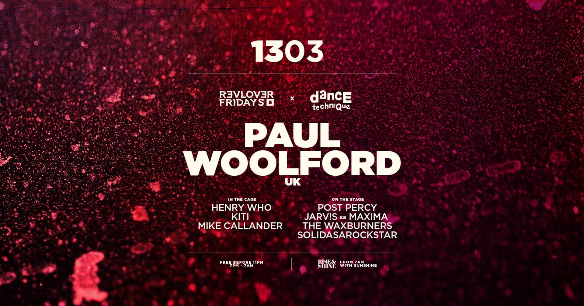 Paul Woolford (UK) — Revolver Fridays & Dance Technique
